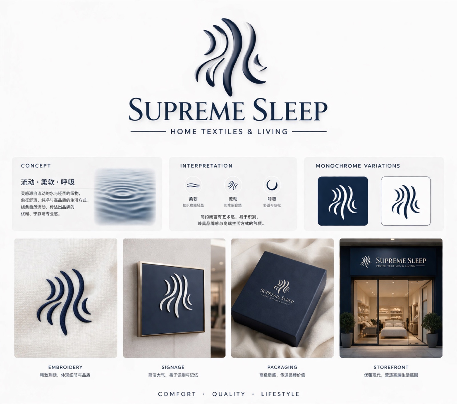 Supreme Sleep brand applications